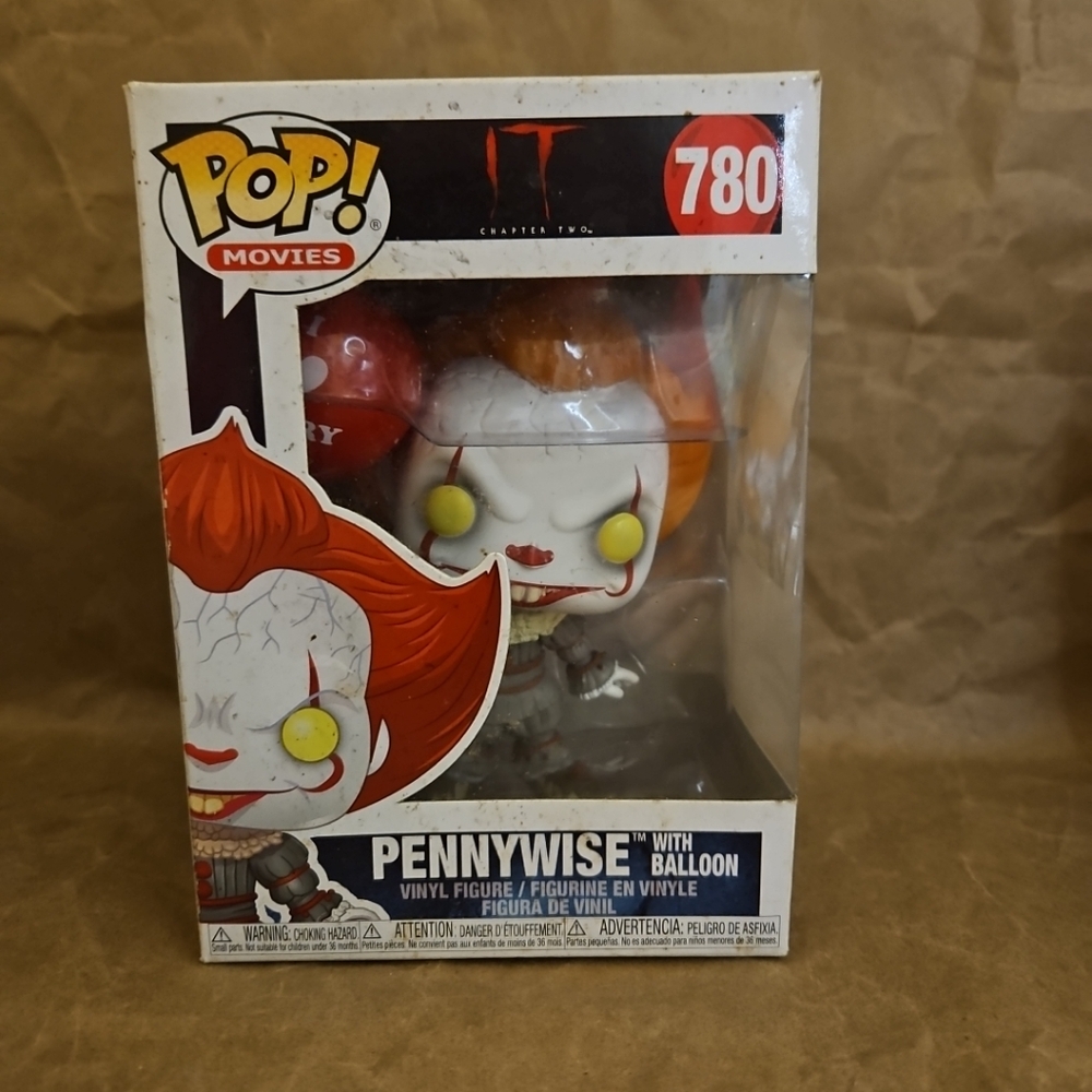 Funko Pop! Vinyl:Steven King's-IT Pennywise with Balloon #780 Horror